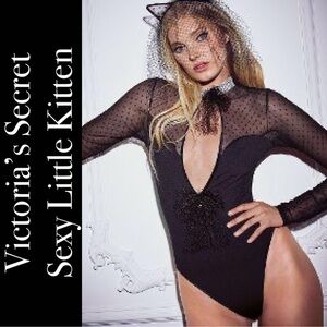 Victoria's Secret Sexy Little Kitten Cat Costume NWT